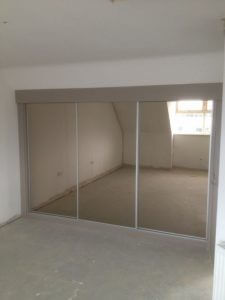Glass Sliding Wardobe 3 panel