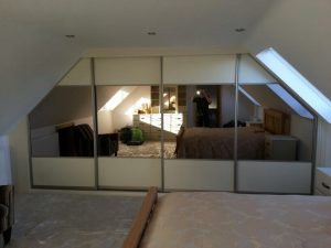 sliding wardrobes with glass