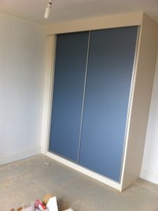 Sliding Wardobe Blue Door