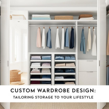 Custom Wardrobe Design: Tailoring Storage to Your Lifestyle