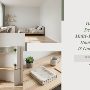 How to Design a Multi-Functional Home Office and Guest Room
